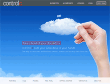 Tablet Screenshot of control-c.com